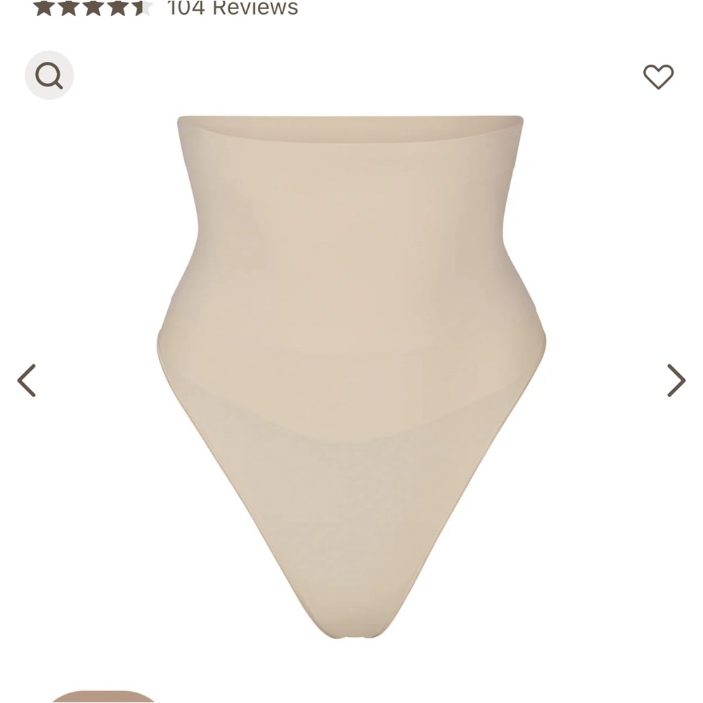 SKIMS TUMMY CONTROL THONG SHAPEWEAR
